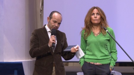 Gianni Giuli e Paola Taddei (direttrice Abam)