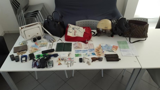La refurtiva trovata nella Fiat Panda