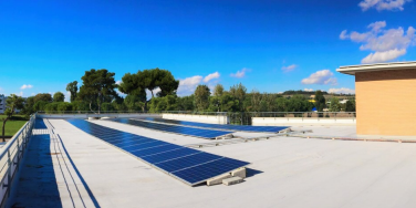 I pannelli solari installati dall'Atac