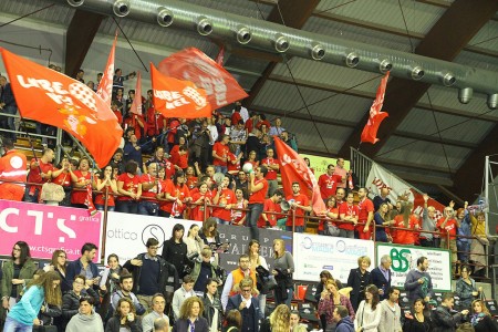 I tifosi della Lube a Perugia