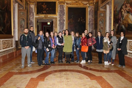 Gli studenti e i docenti dell'Università di Odessa