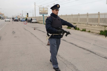 blocco stradale adriatica - fontespina polizia - civitanova (4)