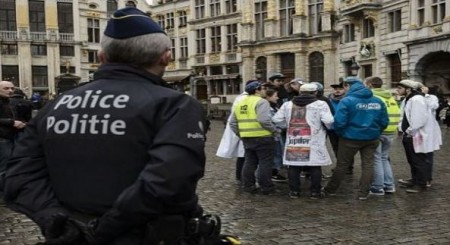 Bruxelles dopo l'allerta