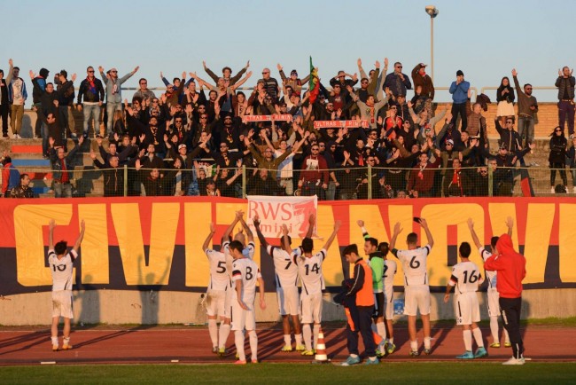 civitanovese (11) squadra saluta tifosi