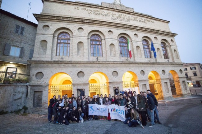 erasmus in visita a macerata foto ap (2)