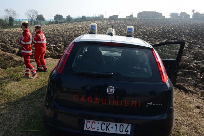 carabinieri esplosione ordigno bellico - torrenova - potenza picena (1)