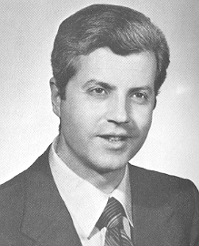 Giuseppe Sposetti in una foto d'epoca, quando sedeva in Camera dei deputati