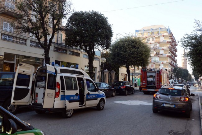 L'incidente in via Matteotti