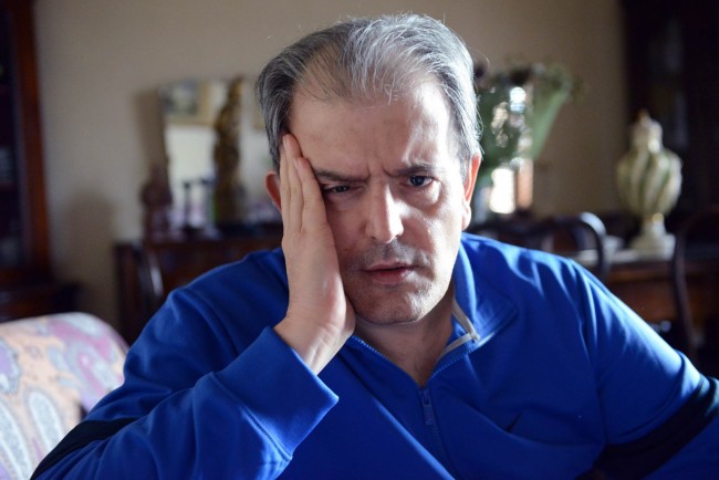Ivo Costamagna a casa, dopo le cure