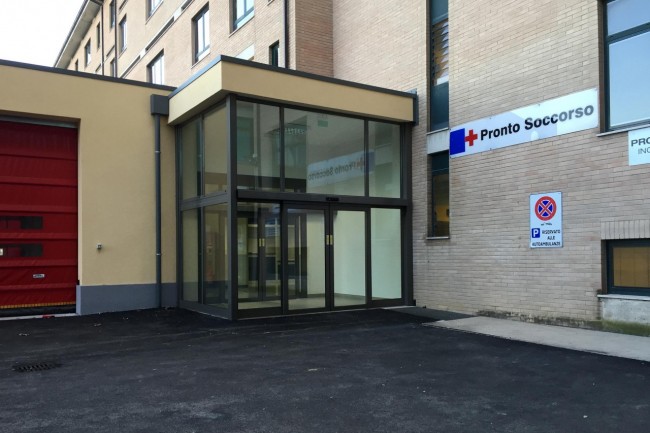 Il pronto soccorso dell'ospedale di Civitanova