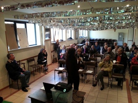L'incontro di questo pomeriggio per l'iniziativa "Occhio alla truffa"
