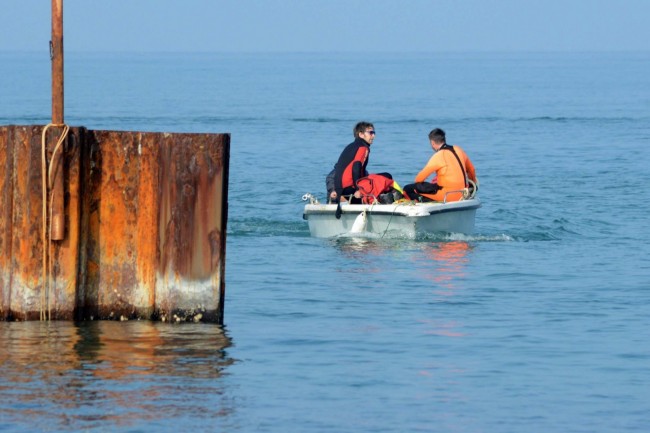 recupero cadavere in mare - porto potenza picena (2)