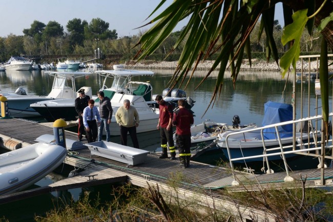 recupero cadavere in mare - porto potenza picena (6)