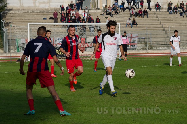 Matteo Nicolosi in azione