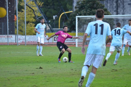 Paolo Bellucci, uno dei migliori in campo per i crèmisi