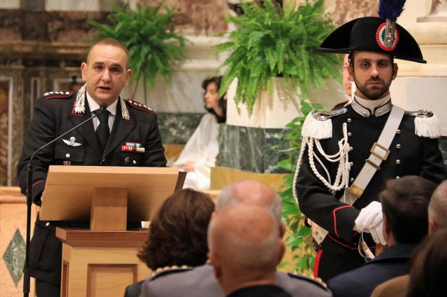 Il colonnello Stefano Di Iulio