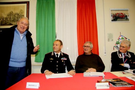 Il presidente e il capitano Enzo Marinelli