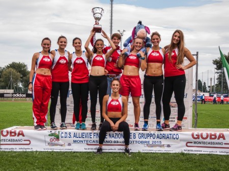La squadra allieve vincitrice della Finale Nazionale@lan