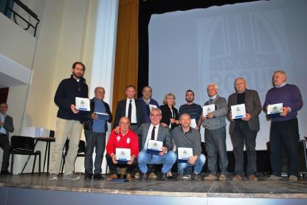 I premiati alla serata al teatro Don Bosco di Macerata