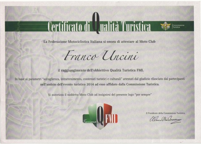 Premio motoclub Franco Uncini