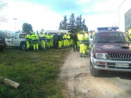 Protezione civile esercitazione San Severino3