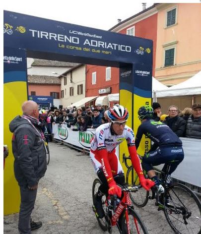 La Tirreno Adriatico vedrà protagonista di nuovo Castelraimondo