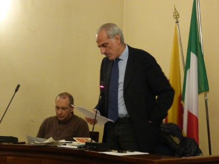 L'assessore Giulio Silenzi