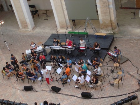 Uno dei concerti degli studenti del Convitto