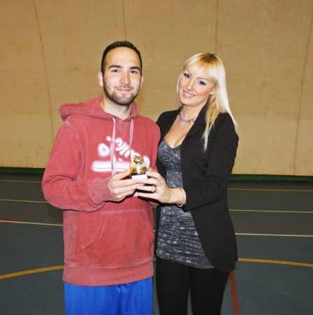 Francesco Patrassi premiato come capocannoniere del torneo