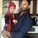 Halima con il papà