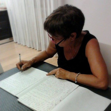 La scrittrice Maria Teresa Valenti