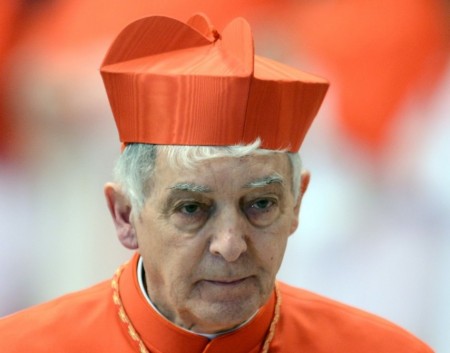 Il cardinale Edoardo Menichelli