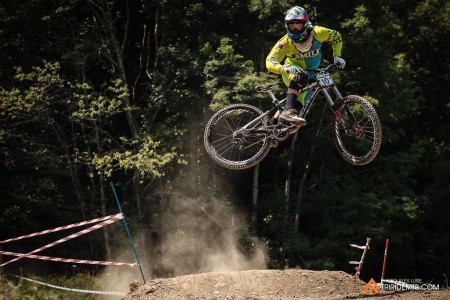Federico Monzoni in azione