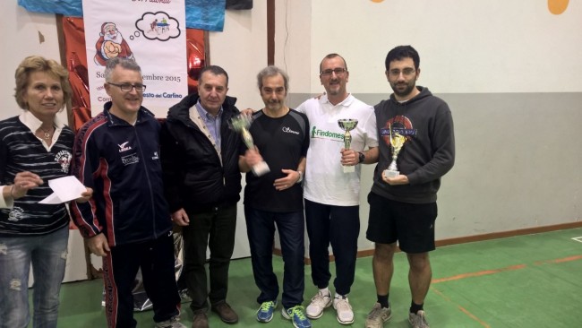 La premiazione della categoria Amatori