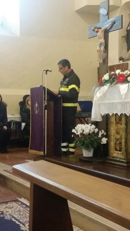 Il capo distaccamento di Tolentino, Elvio Tedeschi