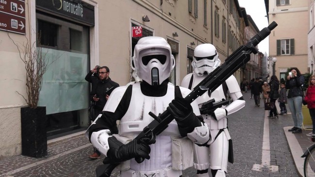 stormtrooper in Piazza