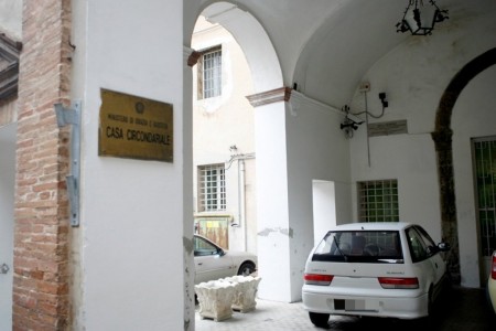 Il carcere di Camerino (foto d'archivio)