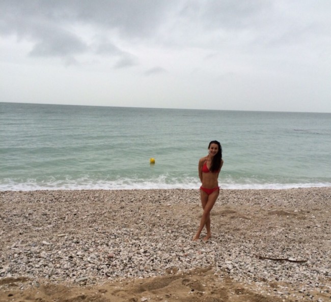 La modella Yana