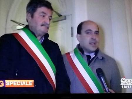 I sindaci Martini di San Severino e Pugnaloni di Osimo