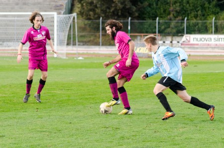 Matteo Nicolosi in azione