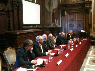 I relatori intervenuti stamattina