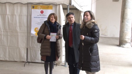 Valeria Polzonetti, Flavio Corradini ed Egizia Marzocco