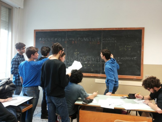 Gara crittografia liceo galilei