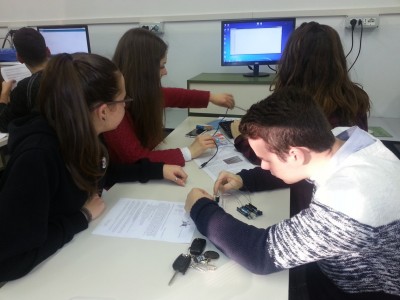 Un laboratorio di fisica