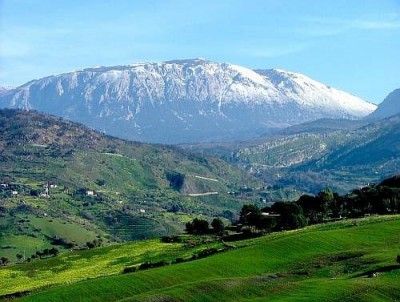 Uno scorcio del massiccio montuoso delle Madonie 