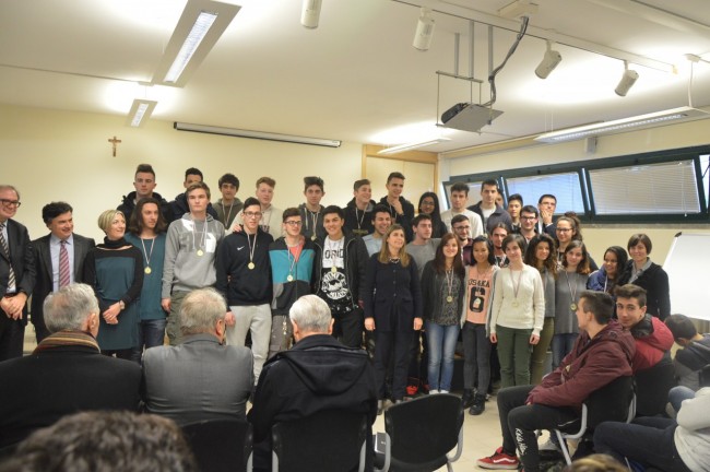 Gli studenti premiati