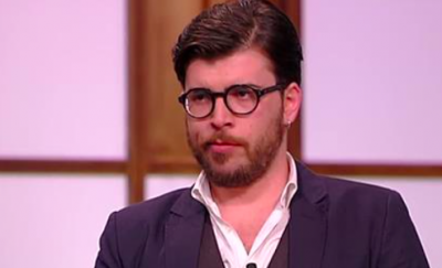 Andrea Tonnarelli durante la trasmissione Forum