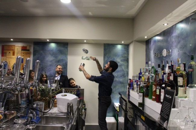 Un momento dell'inaugurazione