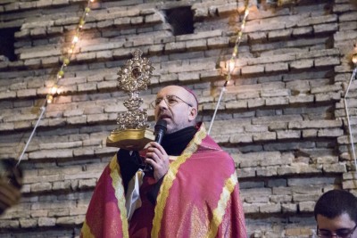 Il vescovo Nazzareno Marconi