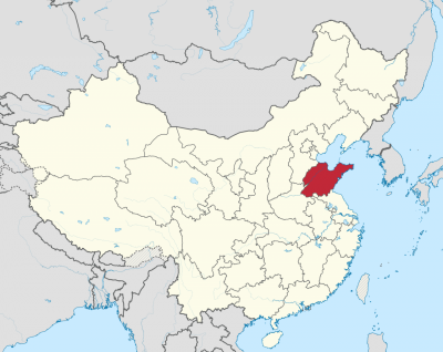 La provincia dello Shandong